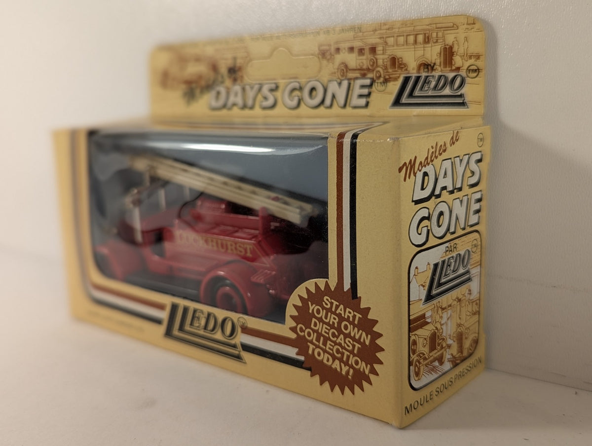 Lledo Models of Days Gone Fire Engine Diecast Vehicle Luckhurst County 12