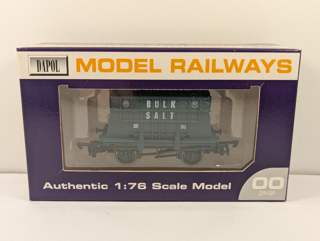 Dapol OO ICI Bulk Salt Presflo Wagon Blue