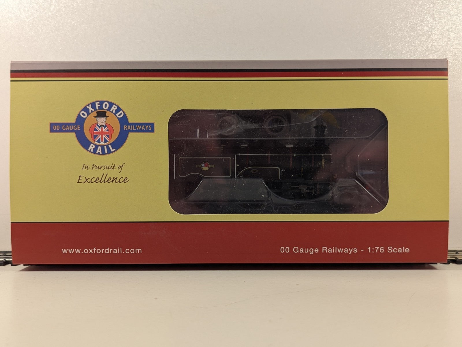 Oxford Rail OO Gauge Adams Radial 4-4-2T BR Lined Black - Boxed