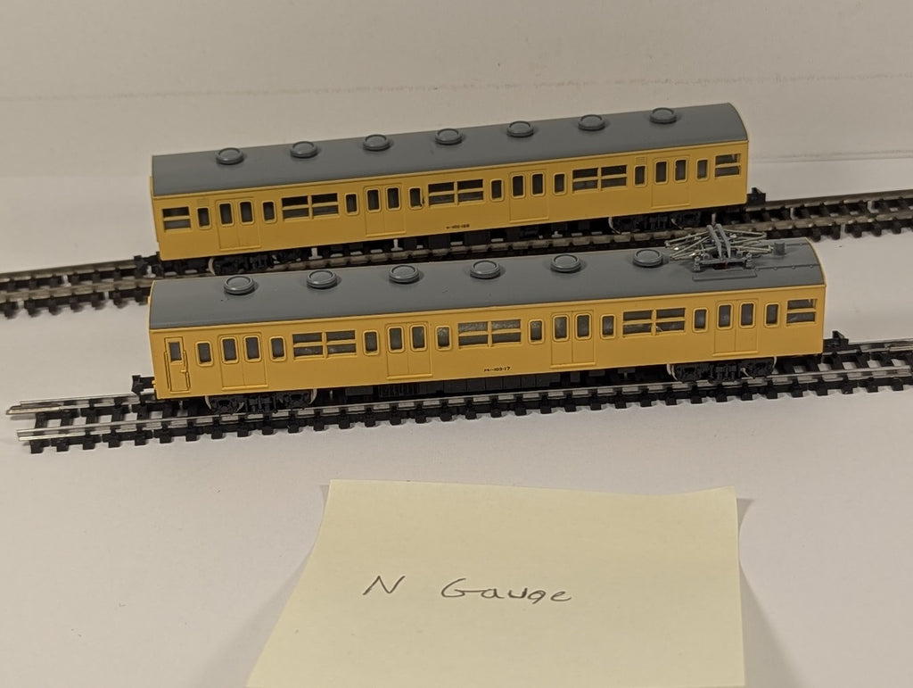 Kato N Gauge JNR 103 Series 2-Car EMU Electric Multiple Unit Kumoha 103-17