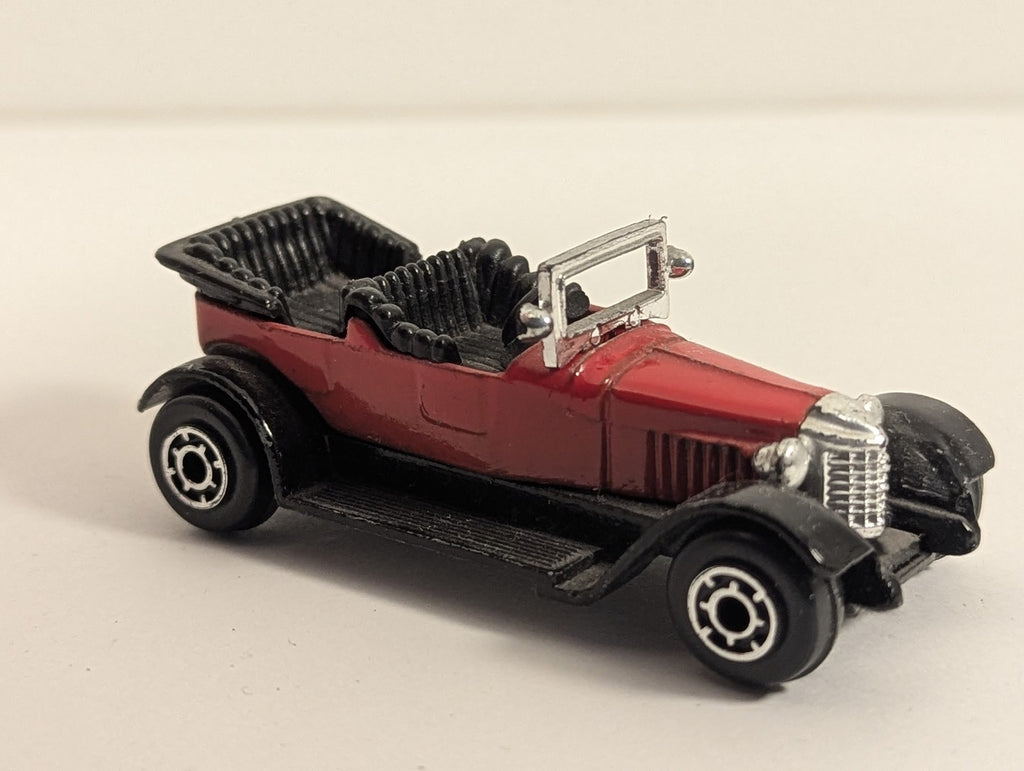 Zee Toys 1941 Vauxhall Die-cast Car Red and Black D72