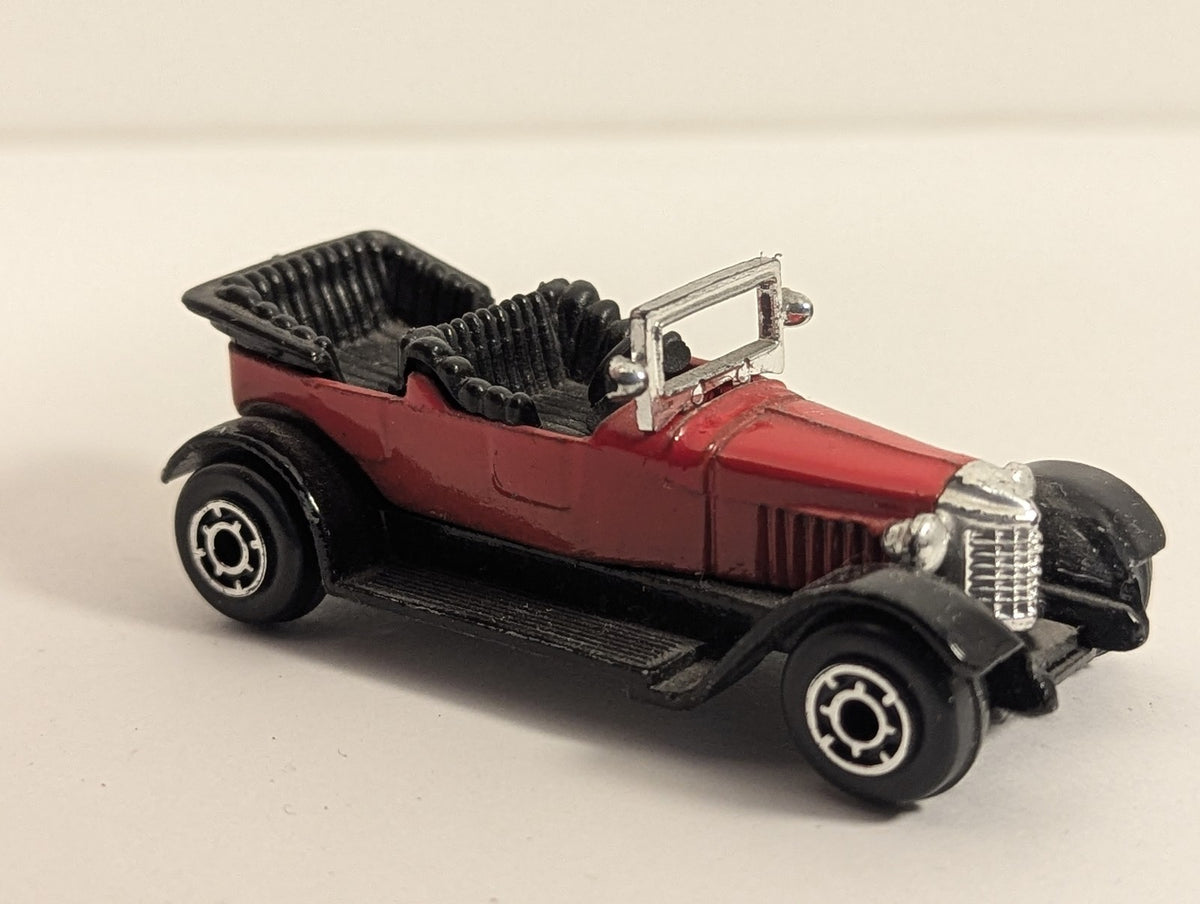 Zee Toys 1941 Vauxhall Die-cast Car Red and Black D72