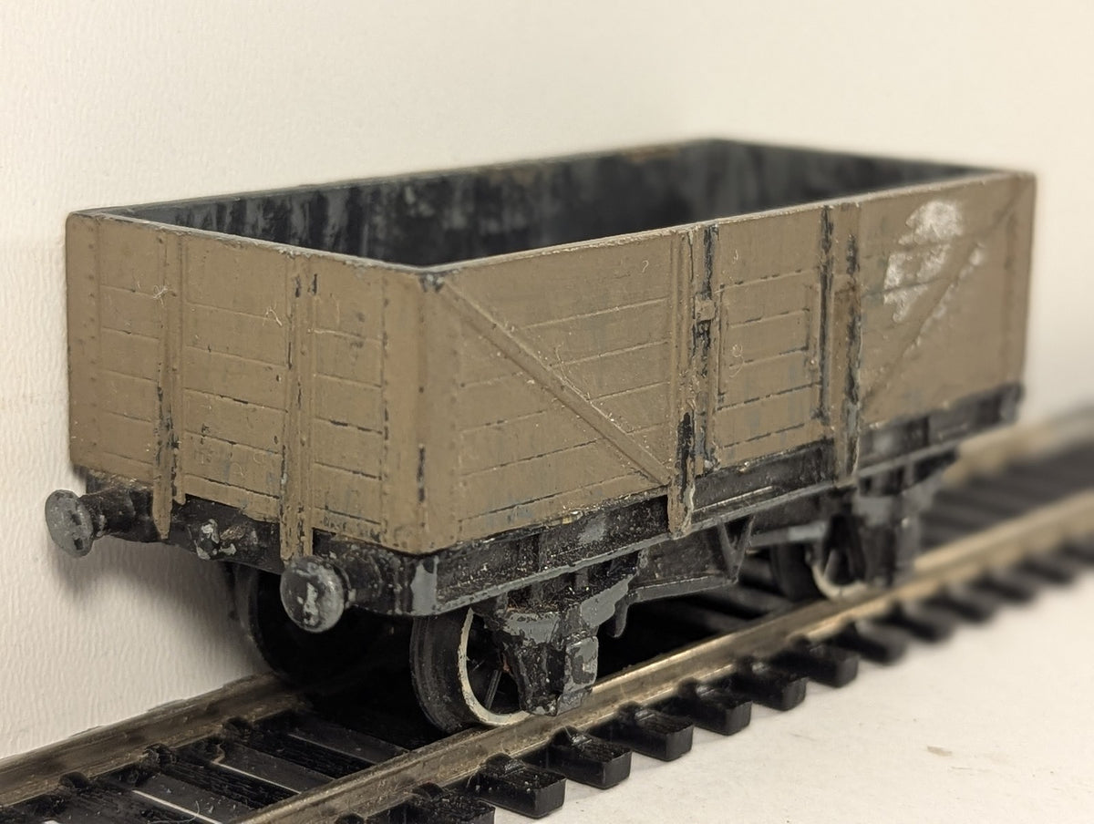 Hornby Dublo OO Gauge 5-Plank Open Wagon Goods Wagon Repainted Brown