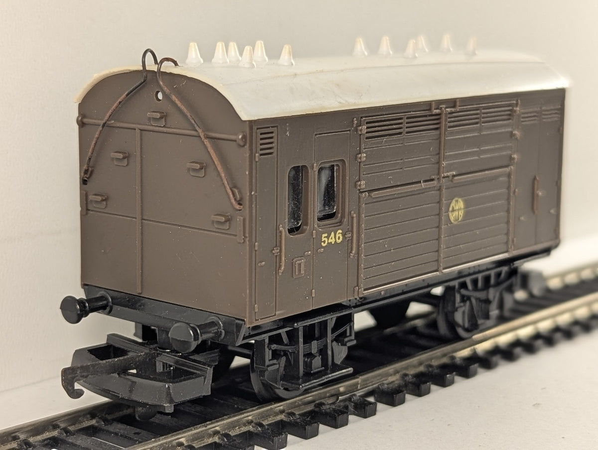 Lima OO Gauge GWR Siphon C Van Goods Wagon 546 GWR Brown 305634