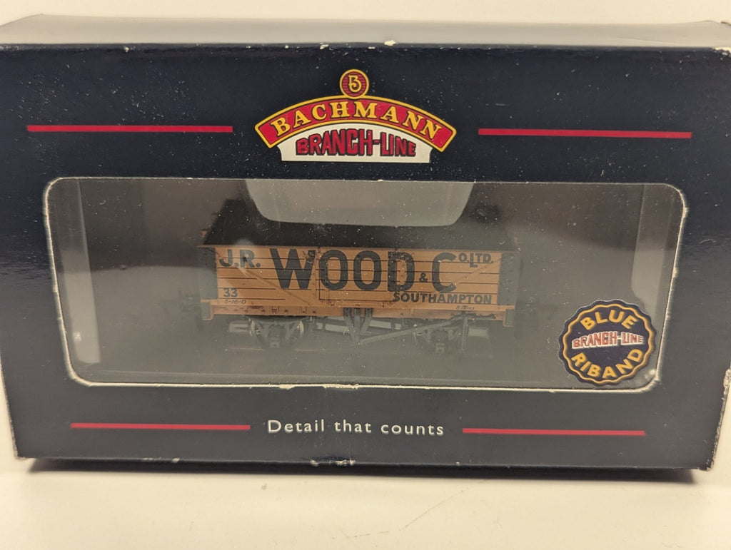 Bachmann 37-053 OO JR Wood 5 Plank Wagon