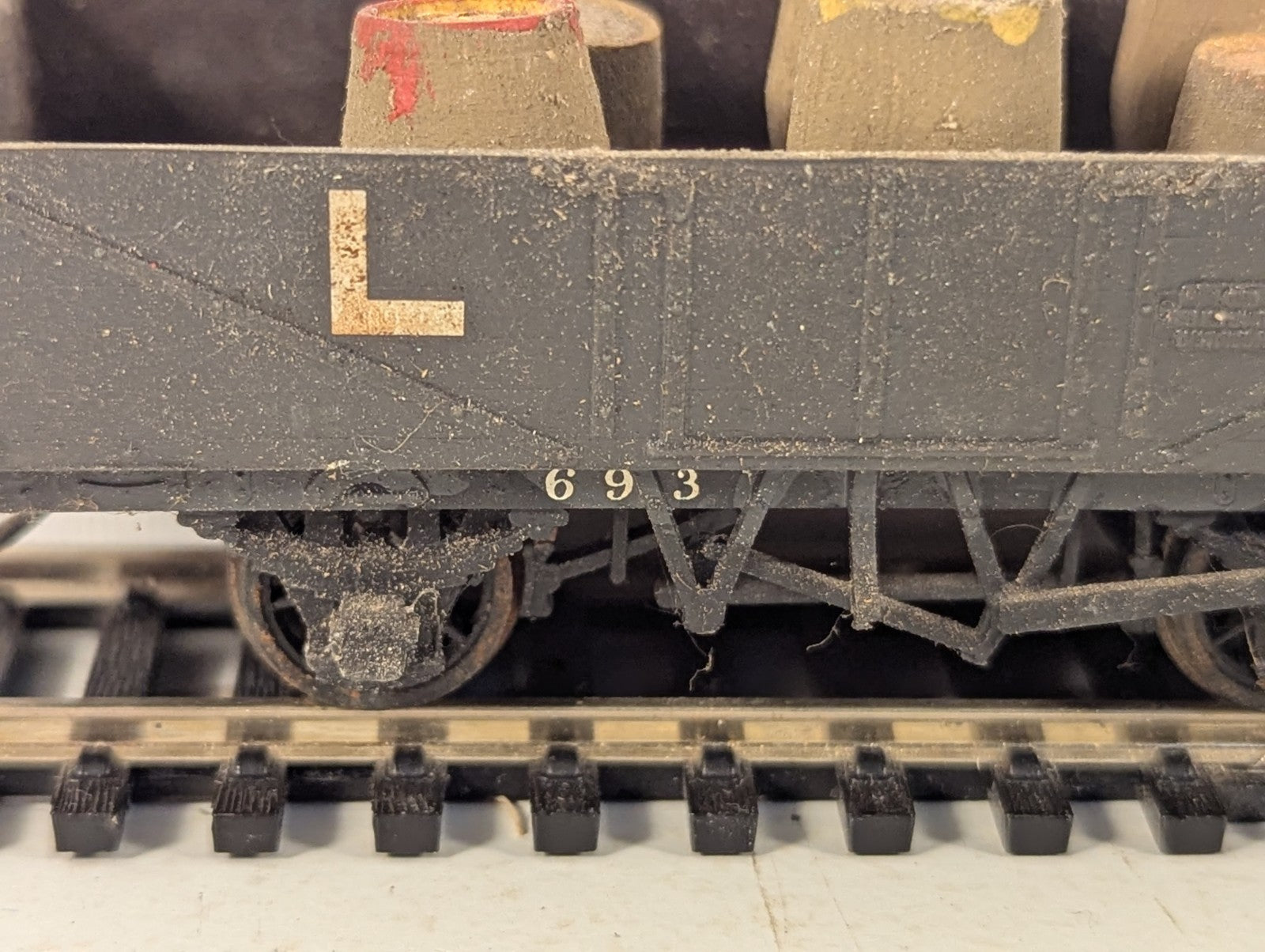 Kitbuilt OO Gauge L&Y 5-Plank Open Wagon Goods Wagon 693