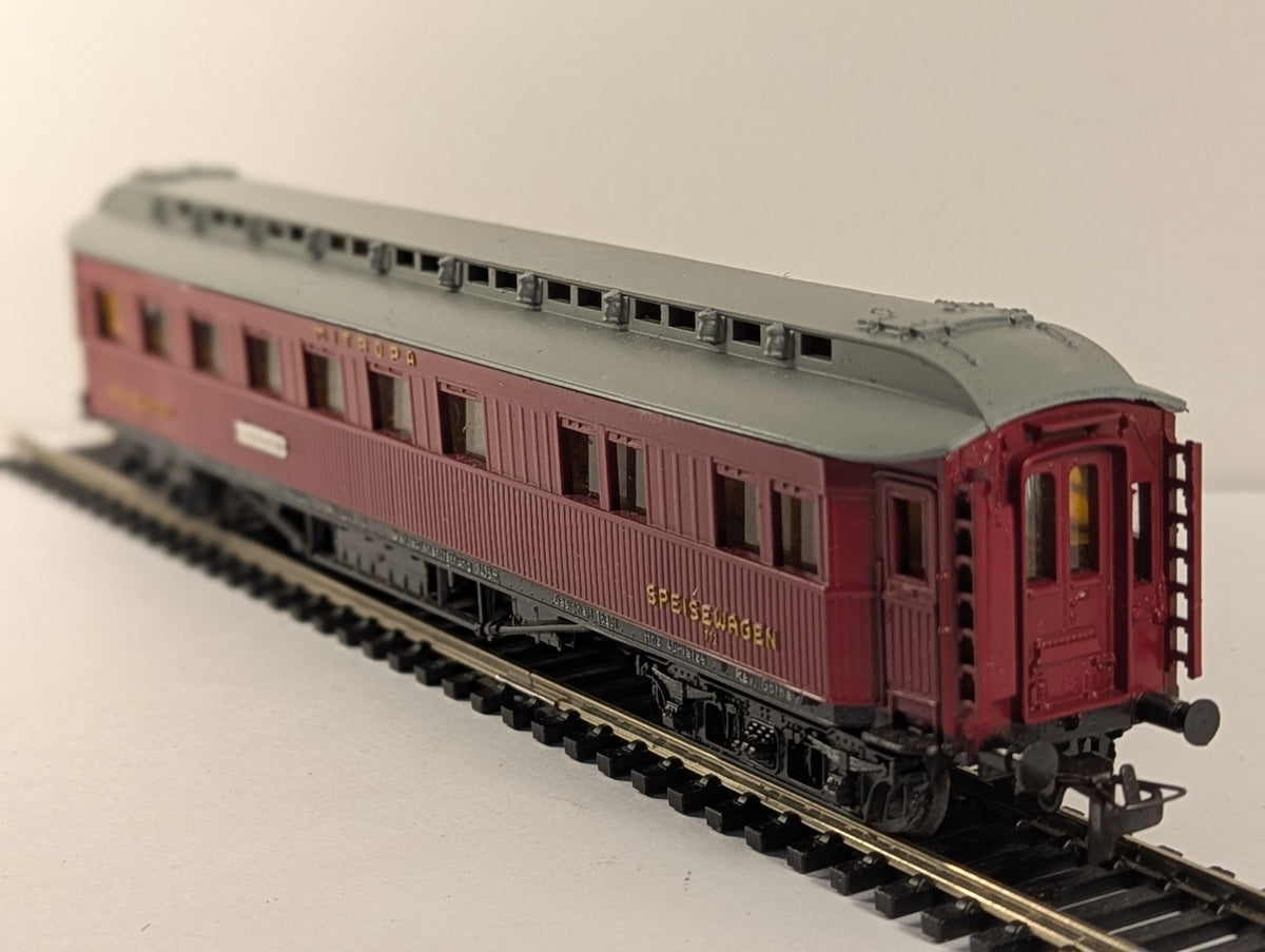 VEB Modellbahnwagen Dresden 426/874 HO Gauge MITROPA Dining Car