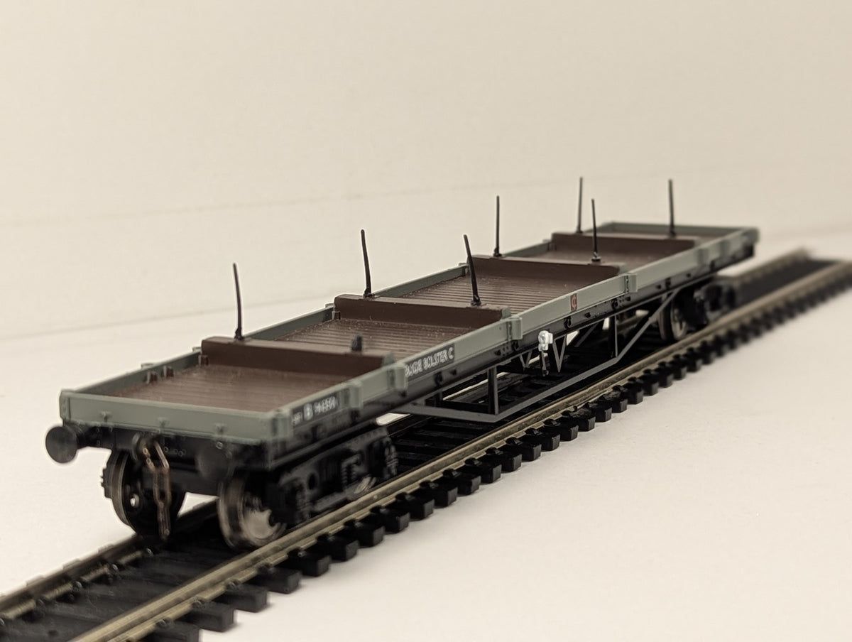 Bachmann OO Gauge 30T Bogie Bolster C Wagon Bogie Bolster Wagon B 943501 BR Grey