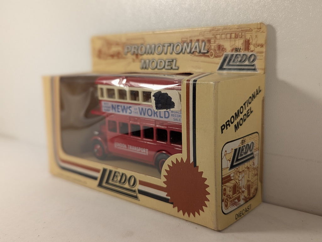 Lledo London Transport Double Decker Bus Die-cast Model Bus