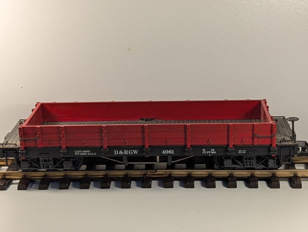 LGB 4061 Denver & Rio Grande Western Gondola G Gauge