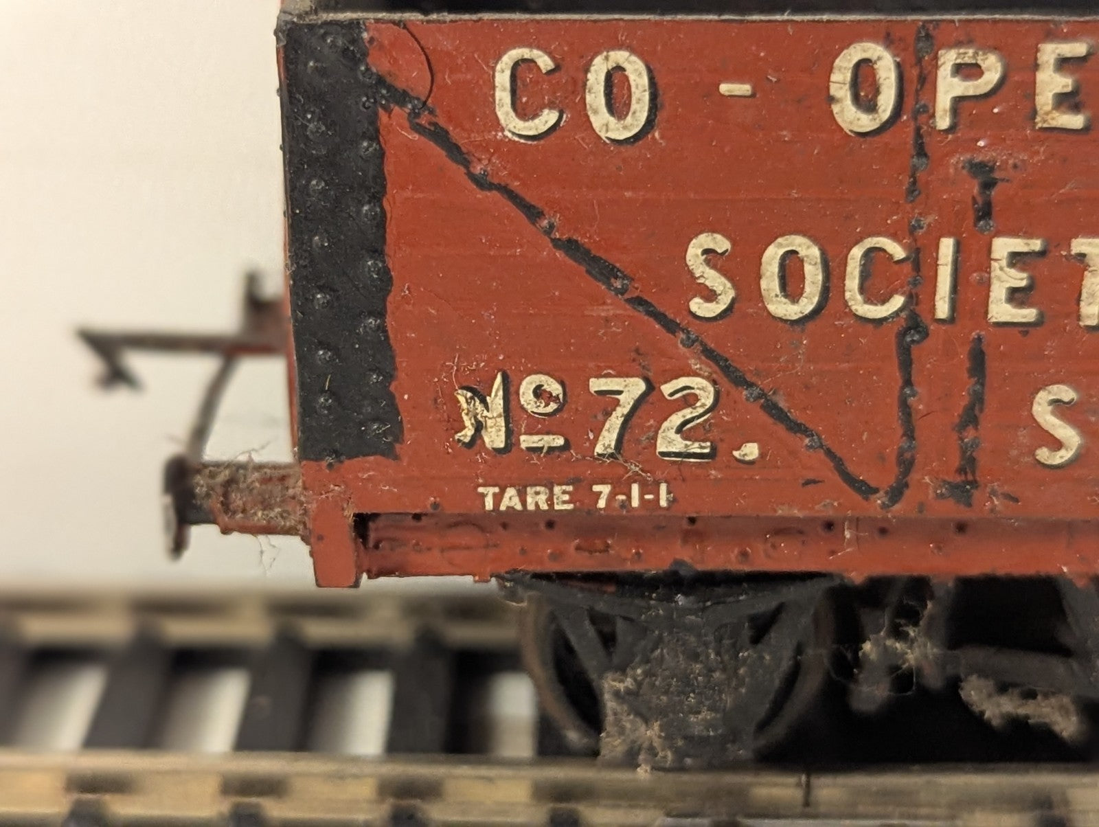 Kitbuilt OO Gauge Co-operative Society Stockport 5-Plank Wagon Open