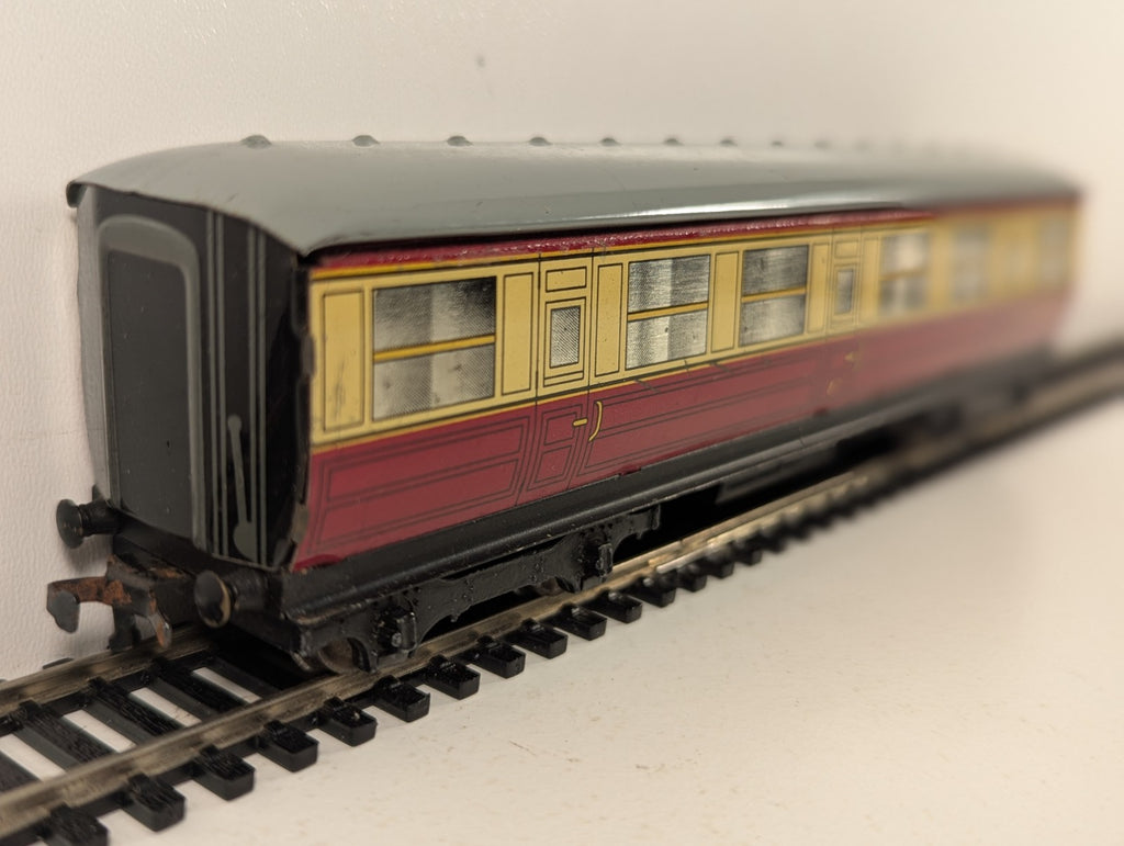 Hornby Dublo OO Gauge Tinplate Coach No. E42759E