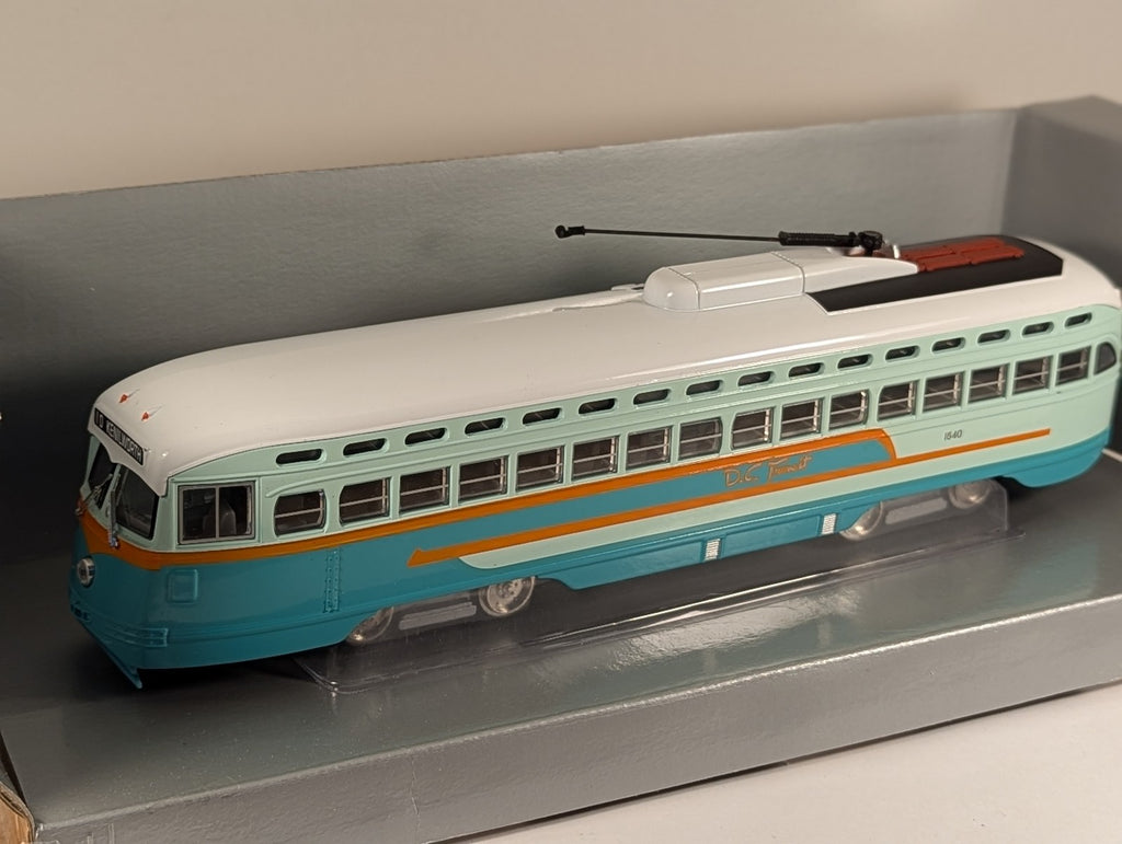 Corgi PCC Streetcar Washington DC 1540 DC Transit 55009