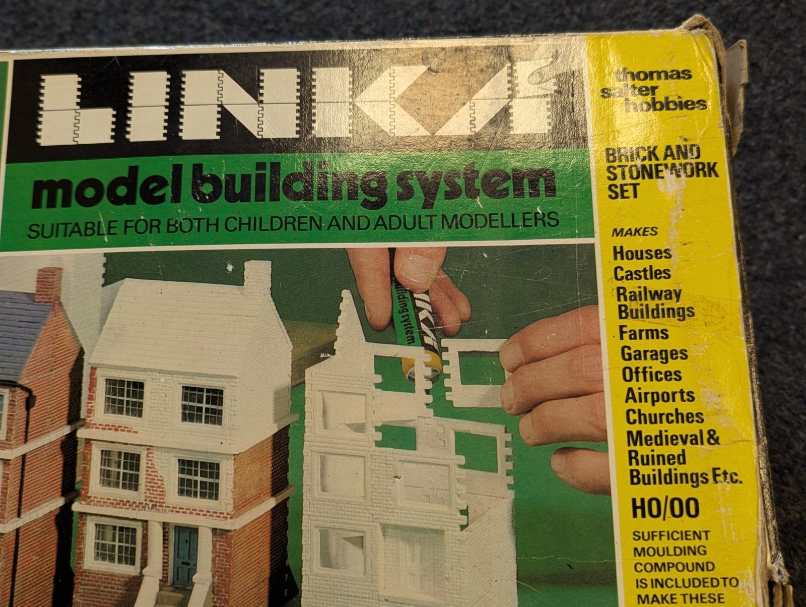 Linka Model Building System Brick & Stonework Set No.8003