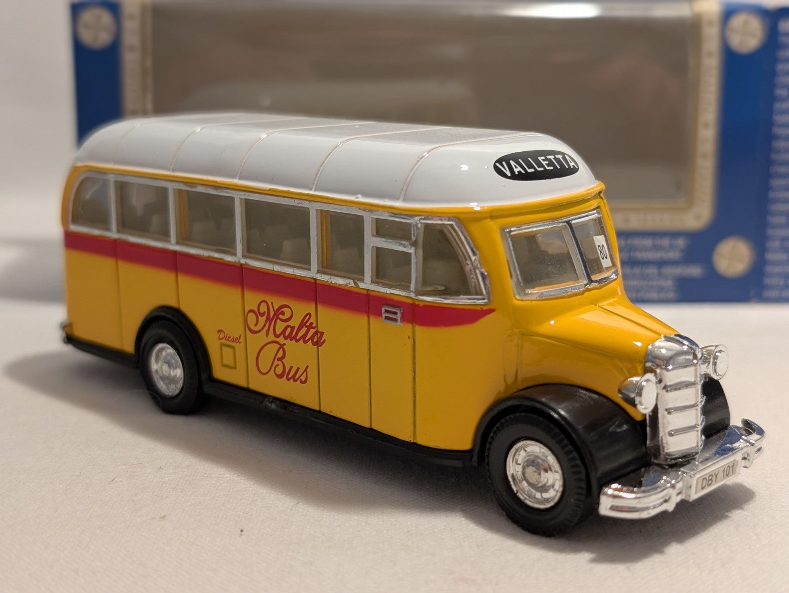 The Malta Bus – Die-Cast Metal Model by Leaf / Alexsandro