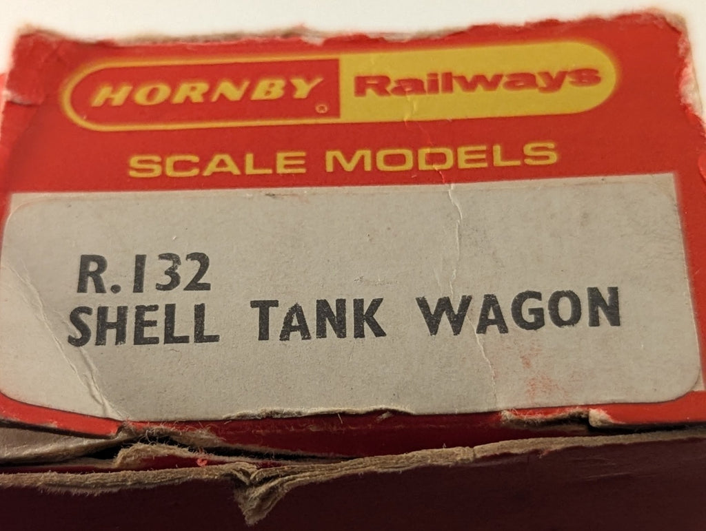 Hornby R.132 Shell Tank Wagon Goods Wagon Shell Yellow