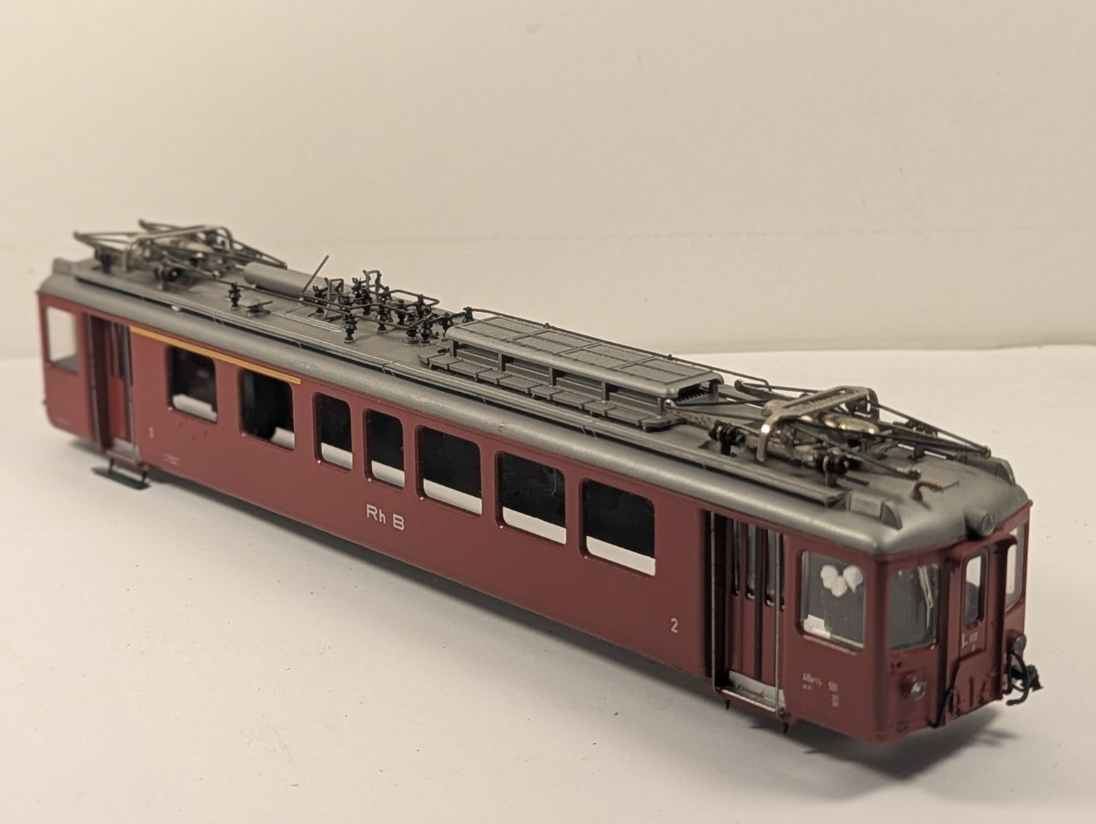 Bemo 1265-111 H0e Gauge RhB Class ABe 4/4 Railcar Body Shell - Boxed