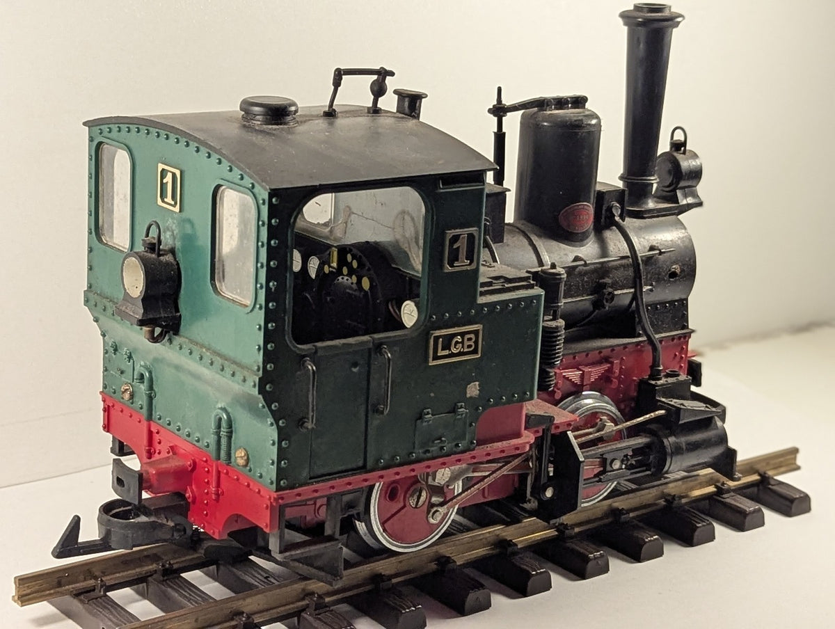 LGB G Gauge Stainz 0-4-0T Steam Locomotive 1 Green / Red 2010