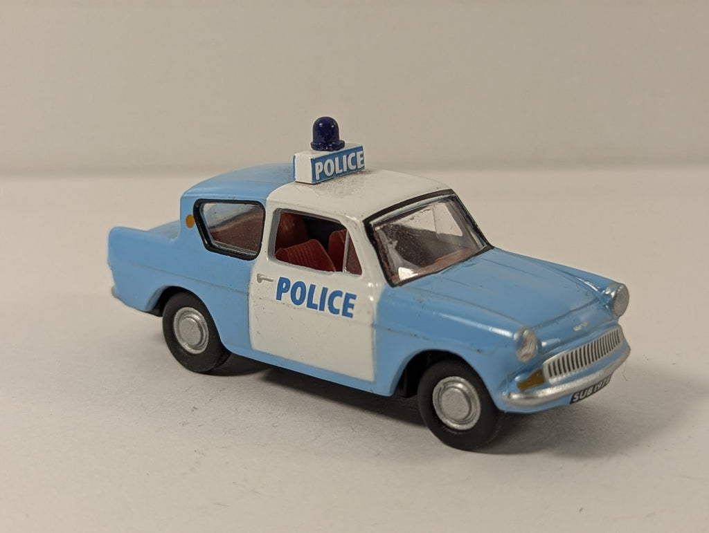 Oxford Diecast Ford Anglia 105E Police Car Die-cast Vehicle SUB 197E