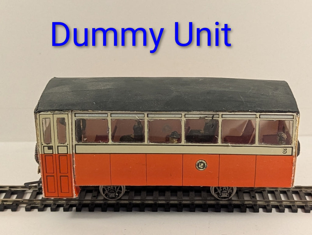 Scratchbuilt County Donegal Railways Railcar Trailer No. 5