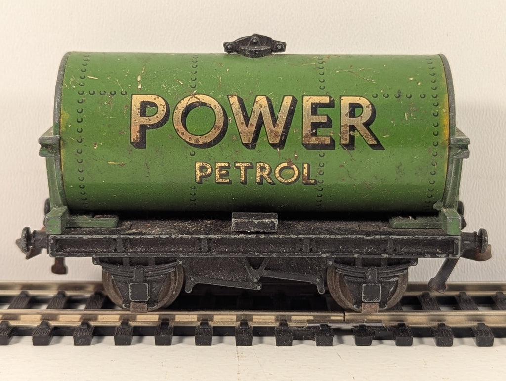 Hornby Dublo 32080 OO Gauge Green Power Petrol Tank Wagon