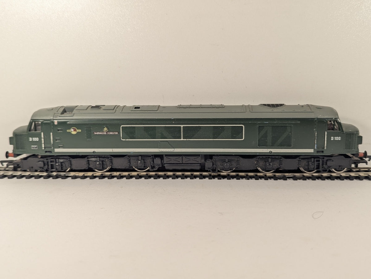 Mainline OO Gauge Class 45 Sherwood Forester Diesel Locomotive D100 BR Green
