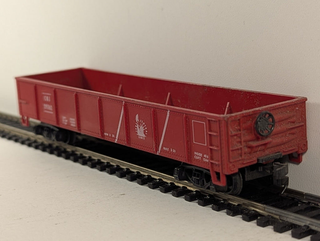 Roco HO Scale Jersey Central Lines 40ft Gondola Wagon 29762