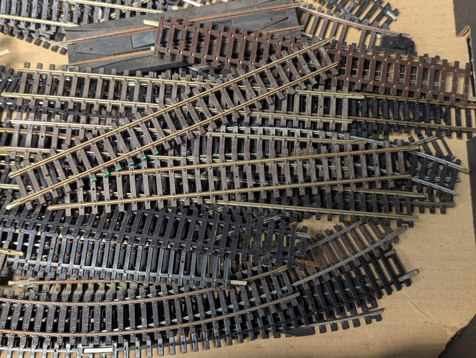 Hornby OO Gauge Job Lot of Model Railway Track - Needs Cleaning