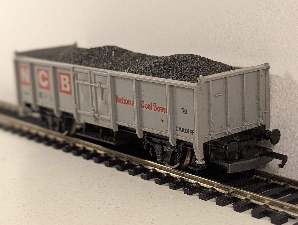 Lima OO Gauge National Coal Board 21 Ton Mineral Wagon Goods Wagon 1879 NCB Grey