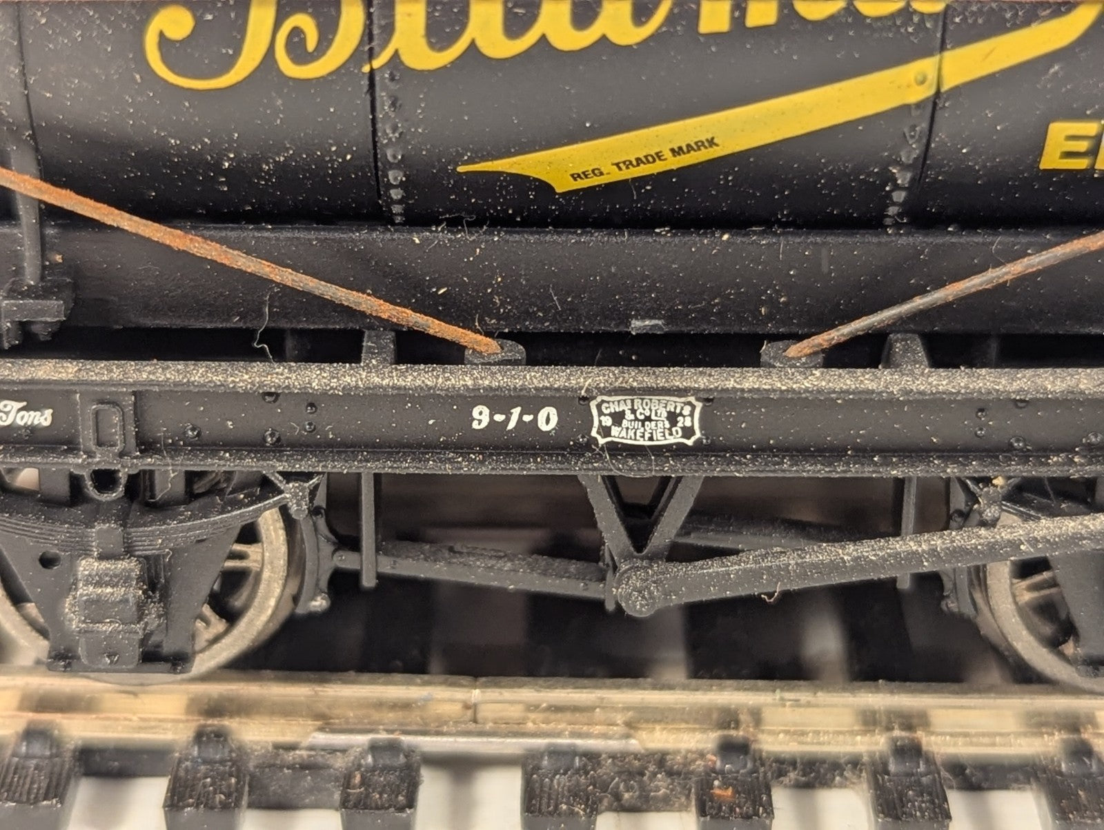 Bachmann OO Gauge 14 Ton Tank Wagon Bitumuls Goods Wagon 12 Bitumuls