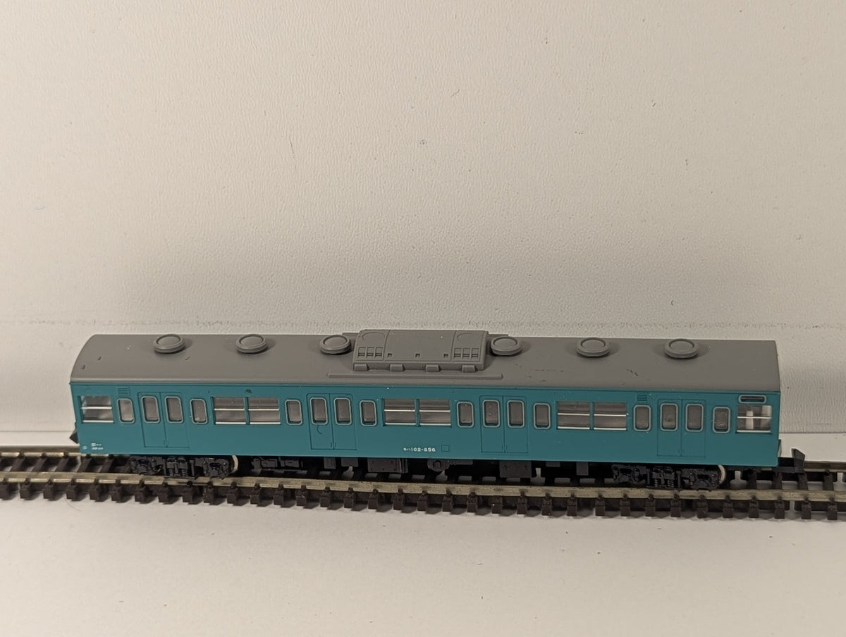 Kato N Gauge JNR Series 103 Moha 102-856 Intermediate Coach JNR Sky Blue