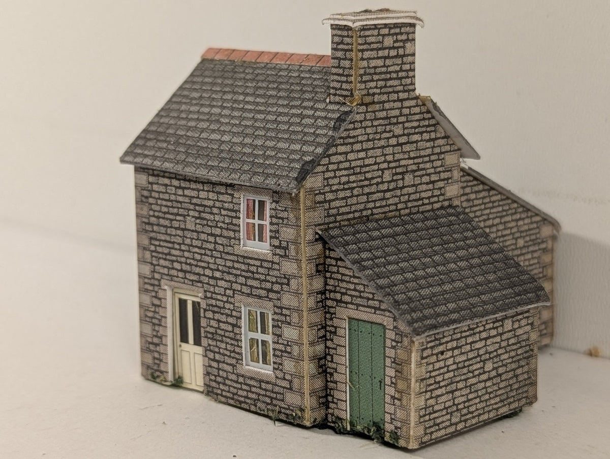 Metcalfe N Scale Stone Country Cottage Building PO261