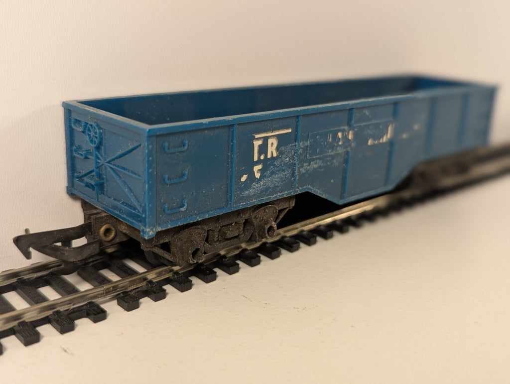 Tri-ang Hornby R116 OO/HO Gauge Transcontinental Gondola Wagon – Blue