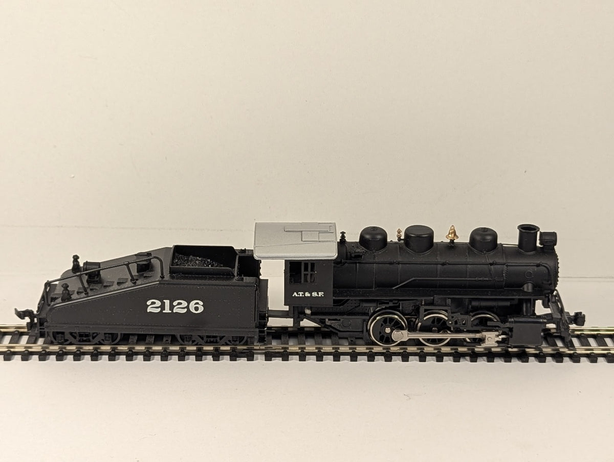 Bachmann HO Gauge USRA 0-6-0 & Slope Tender (Santa Fe) Locomotive 2126