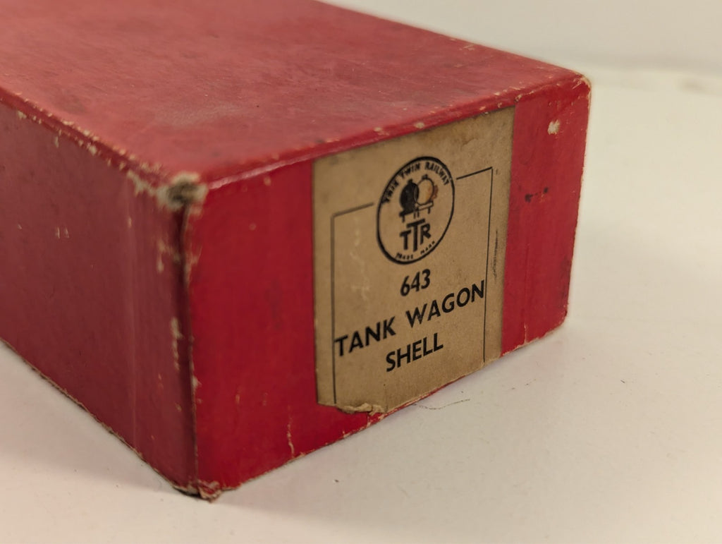Trix 643 Shell Tank Wagon OO Gauge - Boxed