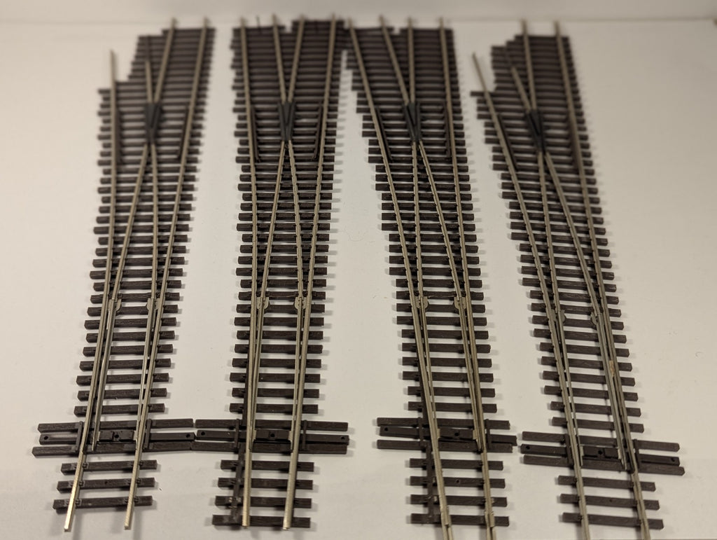 Atlas HO Gauge Code 83 Super Track No. 6 Turnouts