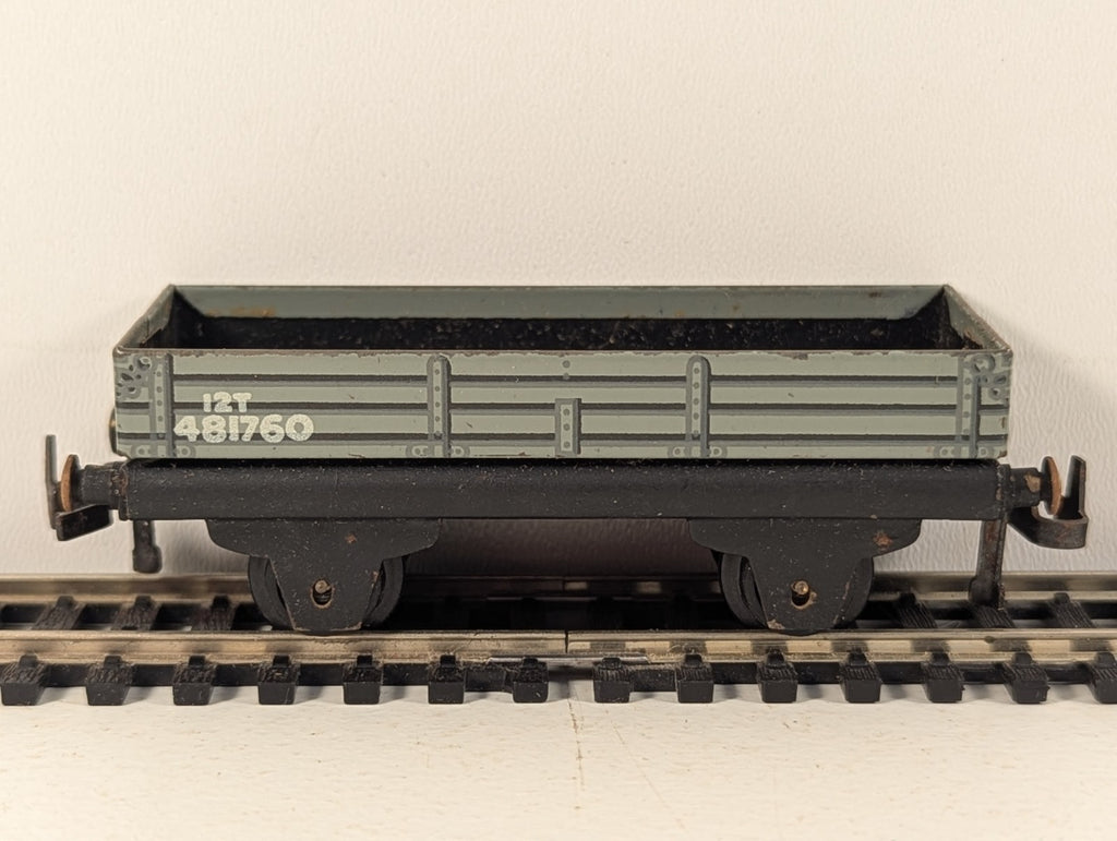Trix Twin Railway OO Gauge 5-Plank Open Wagon 481760 Grey