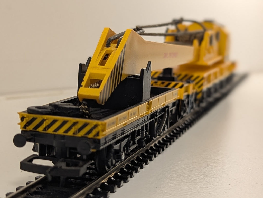 Hornby OO Gauge R749 BR Yellow 75 Ton Operating Breakdown Crane DB966111