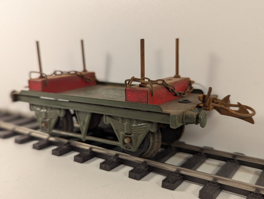 Hornby No.1 O Gauge Lumber Wagon
