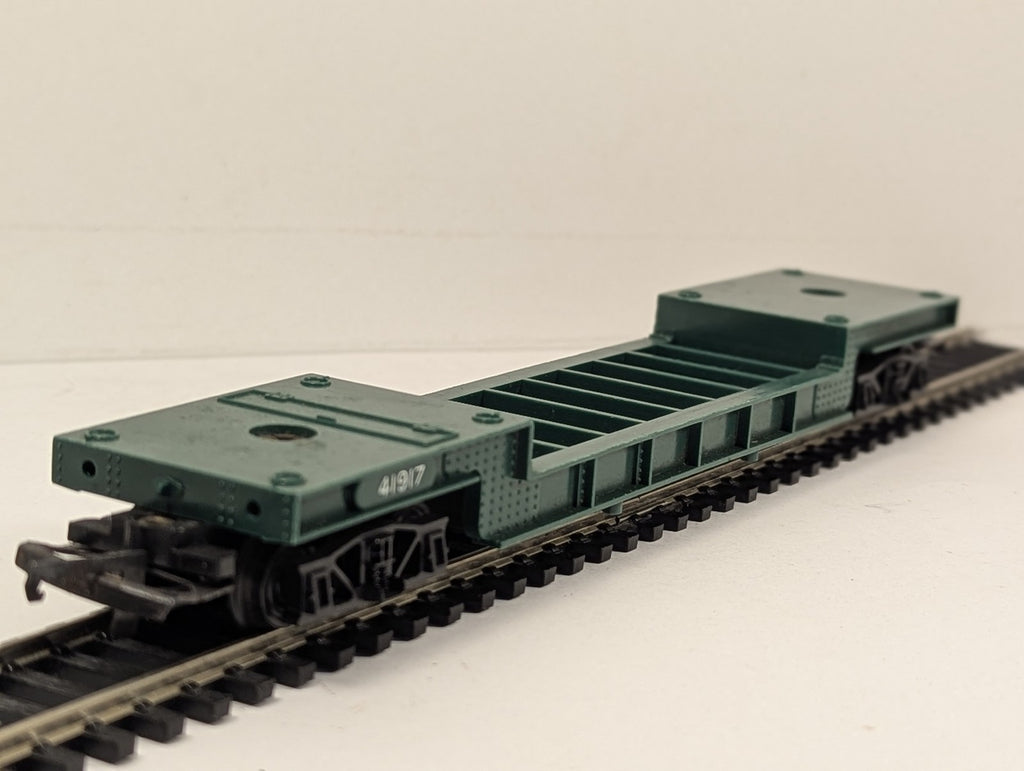 Tri-ang OO Gauge Bogie Well Wagon Goods Wagon 41917 BR Green R118