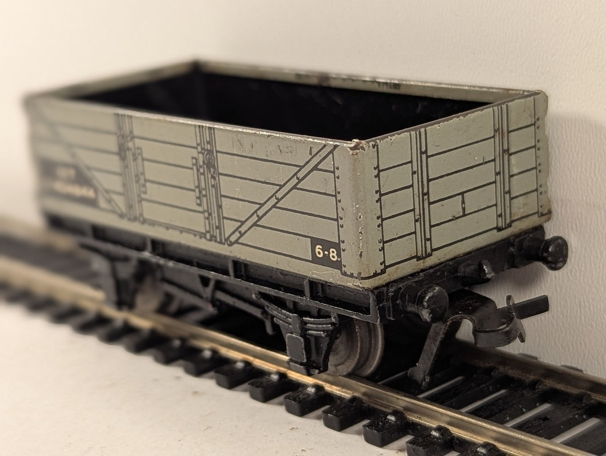 Hornby Dublo OO Gauge BR 5-Plank Open Wagon Goods Wagon E404844 BR Grey D1