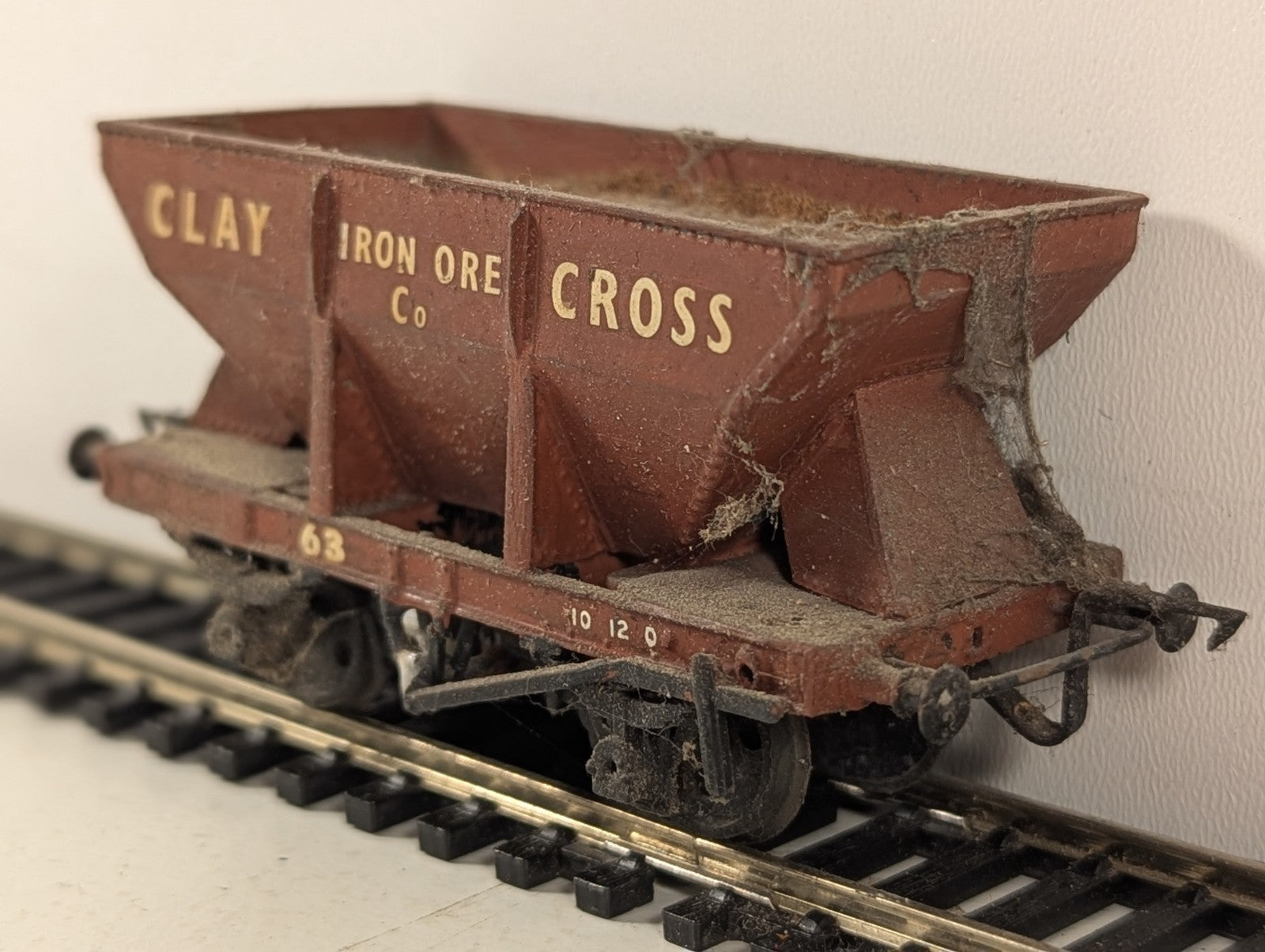 Kitbuilt OO Gauge Clay Cross Tipper Iron Ore Wagon