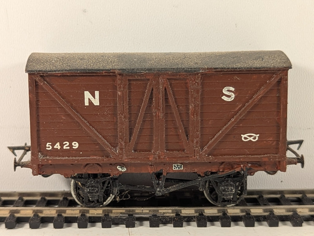 Kitbuilt North Staffordshire Railway NSR Diagram 9 10-Ton Covered Goods Van