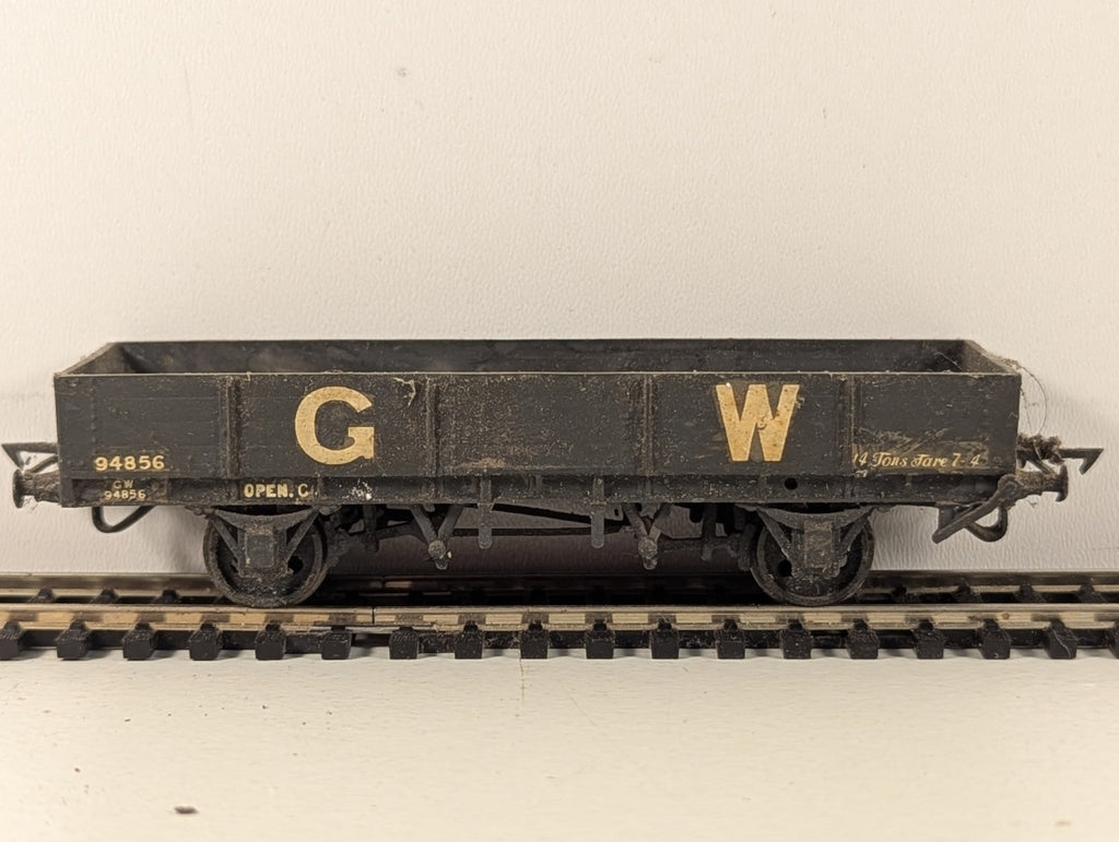 Kitbuilt OO Gauge GWR 4-Plank Open C Wagon Goods Wagon 94856 GWR Livery