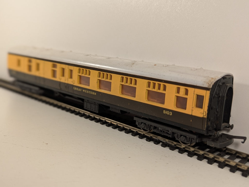 Lima OO Gauge GWR Mk1 Brake Second Corridor Coach