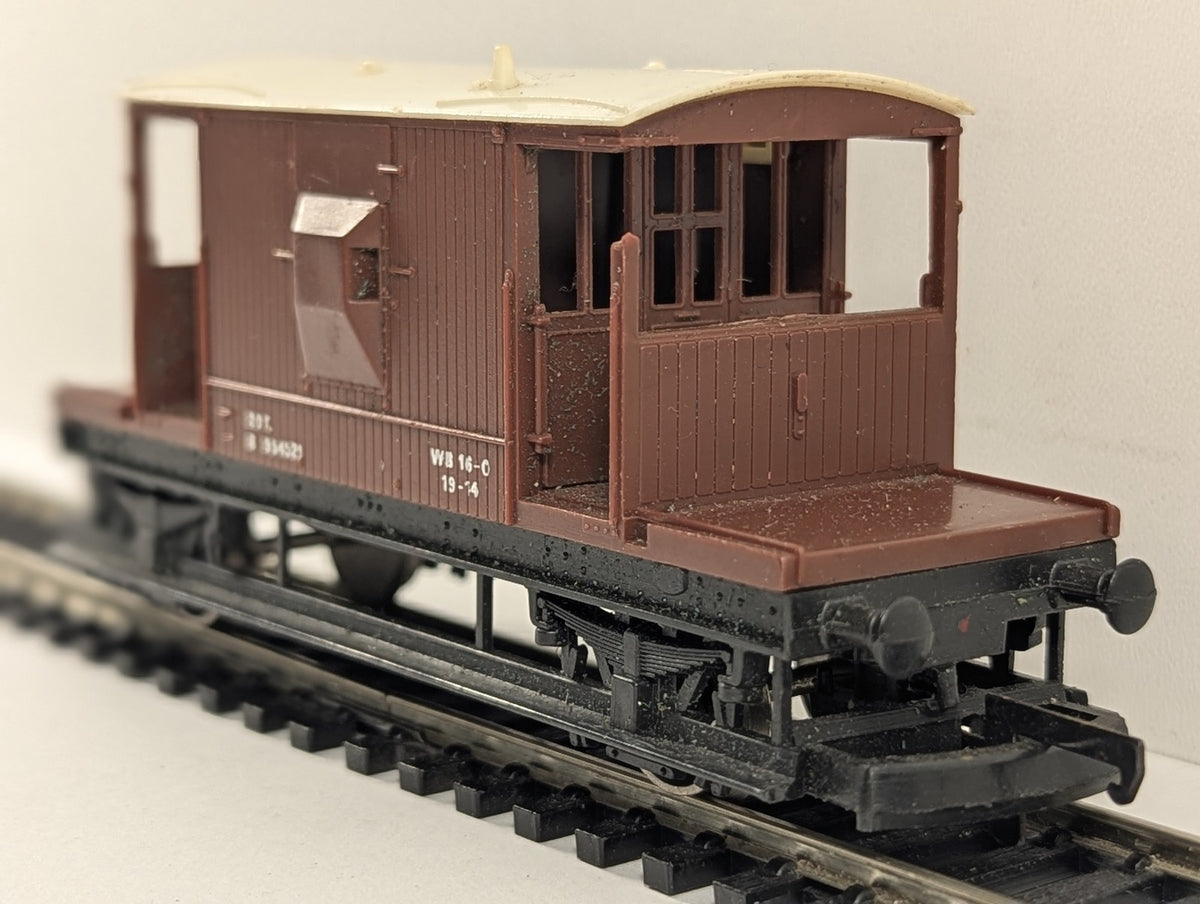Lima OO Gauge BR 20 Ton Brake Van B954521 BR Bauxite