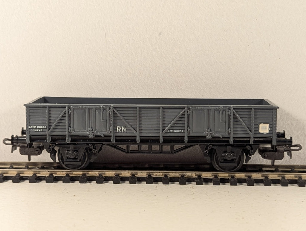 Electrotren HO Gauge RN 2-Axle Open Wagon Goods Wagon XPV 385234 Grey