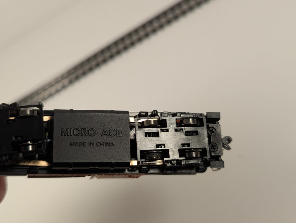 Micro Ace N Gauge Industrial 5-Axle Diesel Locomotive Orange N06