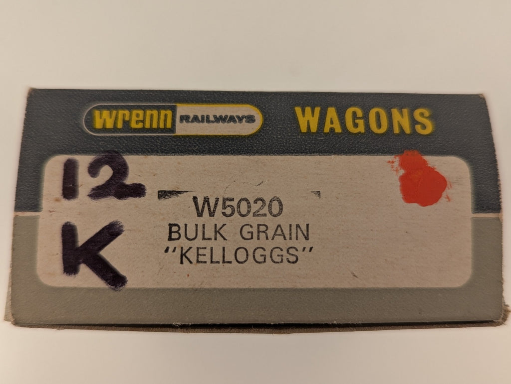 Wrenn Railways W5020 Bulk Grain Wagon “Kelloggs”
