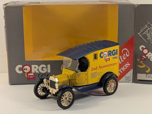 Corgi Classics 874 Ford Model T Van Corgi 2nd Anniversary